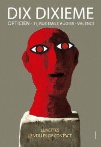 Affiche Dix Dixième 2009 - Roland Salti