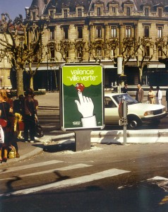 Affiche Valence Ville Verte - Roland Salti